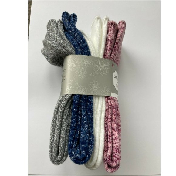 Carole Hochman Lounge Socks, 4 Pairs - Picture 2 of 4